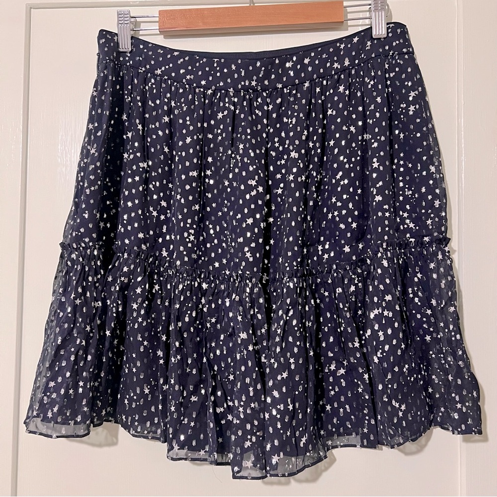 Kate Spade Skirt - Silver Metallic Stars ✨